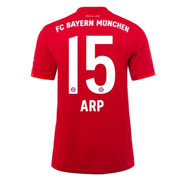 Camiseta Bayern Munich NO.15 ARP 1ª 2019-2020 Rojo